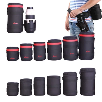 High quality Camera Lens Pouch Waterproof Case Polyester Soft Bag DSLR Xtreme Box Photography Belt for Canon Sony Nikon Sigma
High quality Camera Lens Pouch Waterproof Case Polyester Soft Bag DSLR Xtreme Box Photography Belt for Canon Sony Nikon Sigma