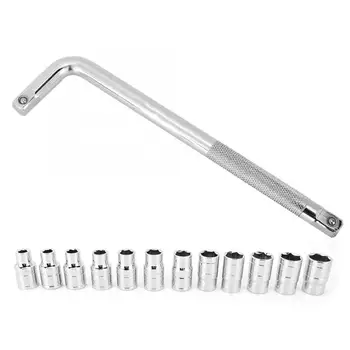 13pcs/Set 1/2 Hexagonal Sleeve Socket T-Type Allen Wrench Car Motorcycles Repair Tools Iron Car Socket Wrench New
13pcs/Set 1/2 Hexagonal Sleeve Socket T-Type Allen Wrench Car Motorcycles Repair Tools Iron Car Socket Wrench New