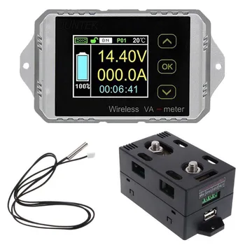 Car User-friendly Wireless Coulometer Ammeter Voltmeter Test Meter Battery Capacity Watt Hour Electrombile Multifunction Tool
Car User-friendly Wireless Coulometer Ammeter Voltmeter Test Meter Battery Capacity Watt Hour Electrombile Multifunction Tool