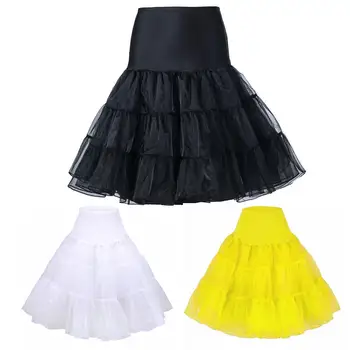 Women Solid Color Party Petticoat Ballet Underskirt Wedding Bridal Short Dress Ladies' sexy sheer skirt in solid color 
Women Solid Color Party Petticoat Ballet Underskirt Wedding Bridal Short Dress Ladies' sexy sheer skirt in solid color