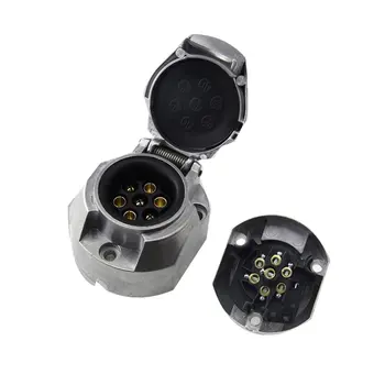 Truck Cable Trailer Connector European Type Professional Trailer Signal Light Display Multi-functional Connector
Truck Cable Trailer Connector European Type Professional Trailer Signal Light Display Multi-functional Connector