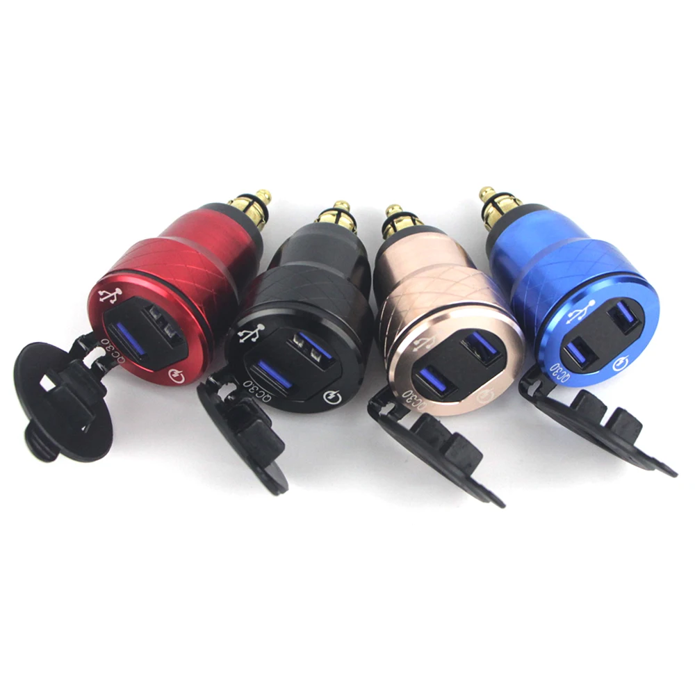 For BMW F800GS R1250GSA R1200GS QC 3.0 Dual USB waterproof Motorcycle Charger Plug Socket Cigarette Lighter Adapter LED Display
For BMW F800GS R1250GSA R1200GS QC 3.0 Dual USB waterproof Motorcycle Charger Plug Socket Cigarette Lighter Adapter LED Display