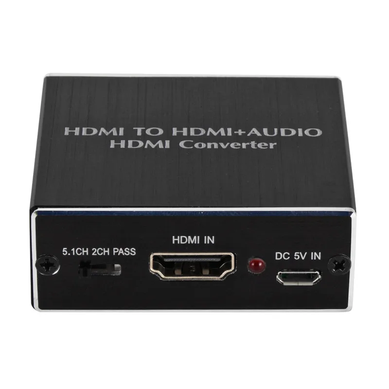 4K x 2K HDMI to HDMI and Optical TOSLINK SPDIF + 3.5mm Stereo Audio Extractor Converter HDMI Audio Splitter Adapter
4K x 2K HDMI to HDMI and Optical TOSLINK SPDIF + 3.5mm Stereo Audio Extractor Converter HDMI Audio Splitter Adapter