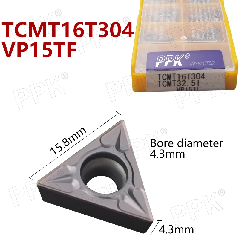 10pcs Tungsten Carbide TCMT16T304 MA VP15TF Carbide Inserts Turning Tools Internal Turning CNC Blade Lathe Tools
10pcs Tungsten Carbide TCMT16T304 MA VP15TF Carbide Inserts Turning Tools Internal Turning CNC Blade Lathe Tools