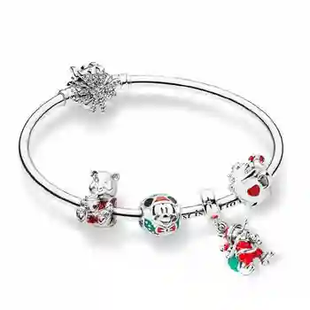 100% 925 silver sterling zt0211 Christmas winter bracelet Christmas bear warm charm cocoa holy charm gift gift pendant bag
100% 925 silver sterling zt0211 Christmas winter bracelet Christmas bear warm charm cocoa holy charm gift gift pendant bag