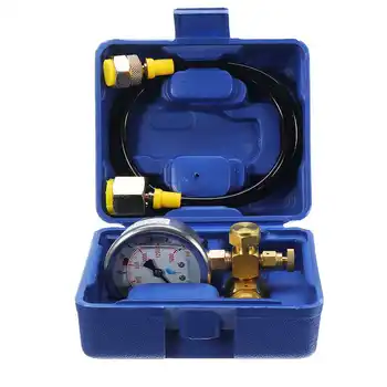 6cm Dia. Pressure Gauges Kit Hydraulic Accumulator Nitrogen Charging Filling Gas Valve test Kit for Furukawa Soosan-JY04
6cm Dia. Pressure Gauges Kit Hydraulic Accumulator Nitrogen Charging Filling Gas Valve test Kit for Furukawa Soosan-JY04