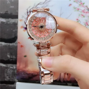 Fashion Women Watches 2020 Best Sell Star Sky Dial Clock Luxury Rose Gold Women's Bracelet Quartz Wrist Watches New
Fashion Women Watches 2020 Best Sell Star Sky Dial Clock Luxury Rose Gold Women's Bracelet Quartz Wrist Watches New
