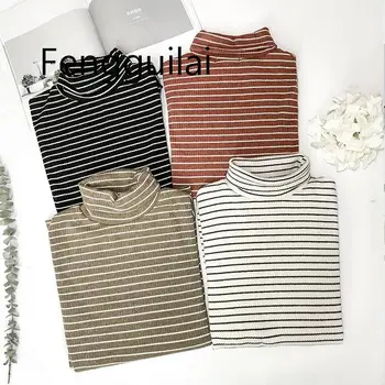 FENGGUILAI 2020 Sweater Women Spring Autumn Pullovers Sweaters Knit Long SleeveTurtleneck Female Sweaters Plus Size
FENGGUILAI 2020 Sweater Women Spring Autumn Pullovers Sweaters Knit Long SleeveTurtleneck Female Sweaters Plus Size