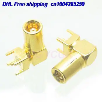 DHL 100pcs SMB female jack right angle solder PCB mount F connector 22ds
DHL 100pcs SMB female jack right angle solder PCB mount F connector 22ds