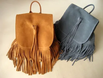 genuine leather women's backpack frosted cowhide tassel hangbag casual large capactiy travel backpack for young girls
genuine leather women's backpack frosted cowhide tassel hangbag casual large capactiy travel backpack for young girls