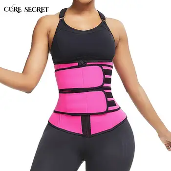 CURE SECRET Neoprene Waist Trainer With Sticker Big Size Neoprene Waist Slimmer With Sticker Postpartum Recovery Tummy Control
CURE SECRET Neoprene Waist Trainer With Sticker Big Size Neoprene Waist Slimmer With Sticker Postpartum Recovery Tummy Control
