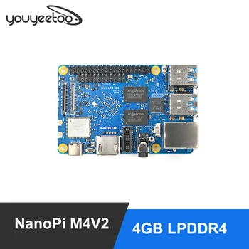 FriendlyELEC NanoPi M4V2 4GB DDR4 Rockchip RK3399 SoC 2.4G & 5G dual-band WiFi,Support Android 8.1 Ubuntu, AI and deep learning
FriendlyELEC NanoPi M4V2 4GB DDR4 Rockchip RK3399 SoC 2.4G & 5G dual-band WiFi,Support Android 8.1 Ubuntu, AI and deep learning