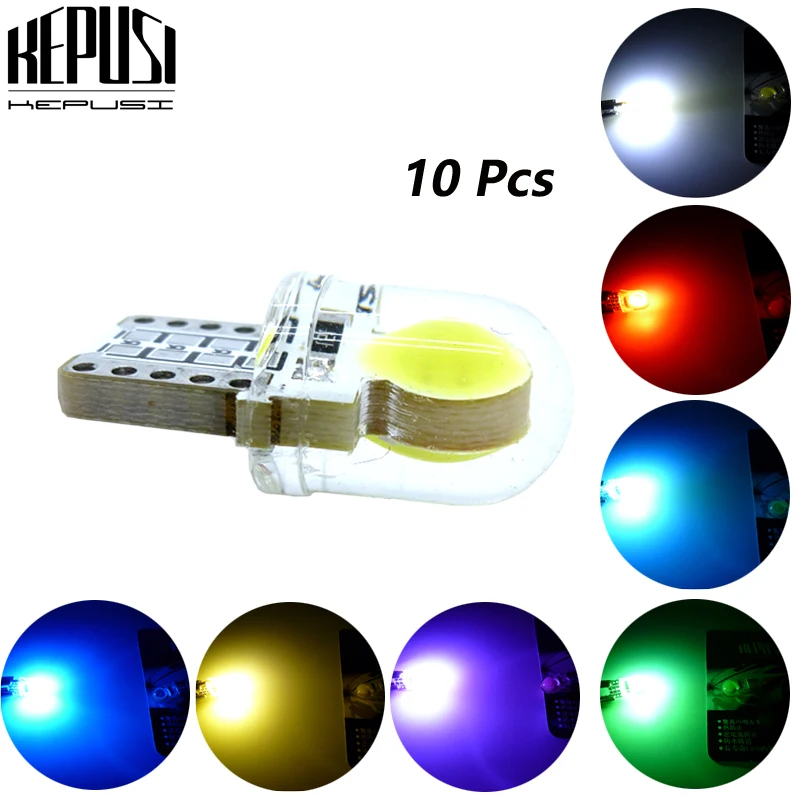 10x Car T10 Led White W5W 194 LED 168 COB Silica Auto Super Bright Turn Side License Plate Lights Lamps Bulbs red yellow
10x Car T10 Led White W5W 194 LED 168 COB Silica Auto Super Bright Turn Side License Plate Lights Lamps Bulbs red yellow