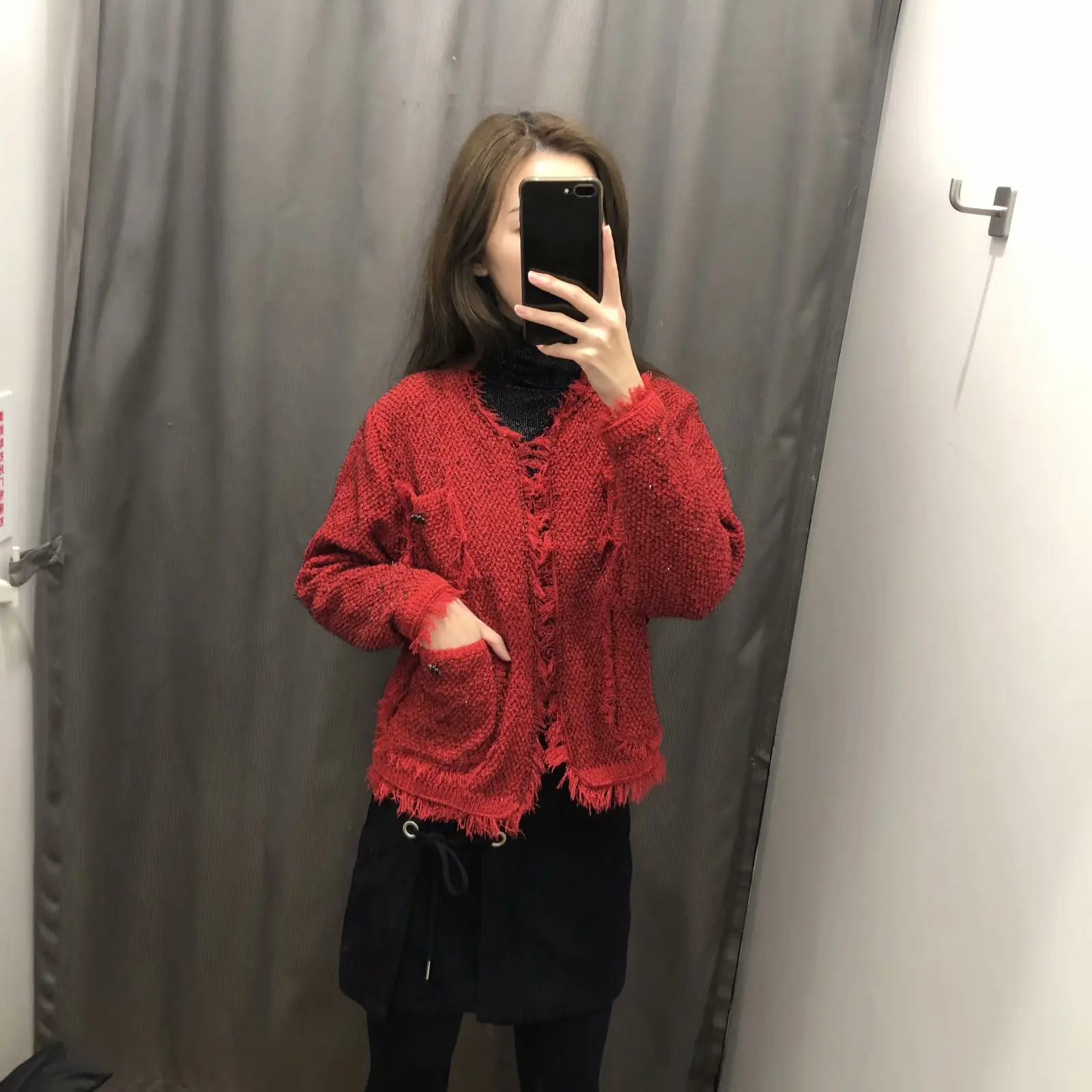 2019 Spring New Style Europe And America WOMEN'S Dress Versitile Fashion Knit Tweed Loose-Fit Long-sleeved Coat 9043
2019 Spring New Style Europe And America WOMEN'S Dress Versitile Fashion Knit Tweed Loose-Fit Long-sleeved Coat 9043