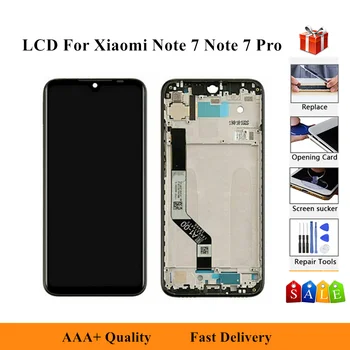 Original 6.3'' 10 Touch For Xiaomi Redmi Note 7 LCD Display Screen Touch Digitizer Assembly For Redmi Note7 Pro LCD Replacement 
Original 6.3'' 10 Touch For Xiaomi Redmi Note 7 LCD Display Screen Touch Digitizer Assembly For Redmi Note7 Pro LCD Replacement