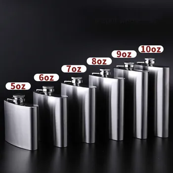 1-18 Oz Stainless Steel Drawing Process Simple and Elegant Hip Flask Outdoor Portable Portable Wine Bottle
1-18 Oz Stainless Steel Drawing Process Simple and Elegant Hip Flask Outdoor Portable Portable Wine Bottle
