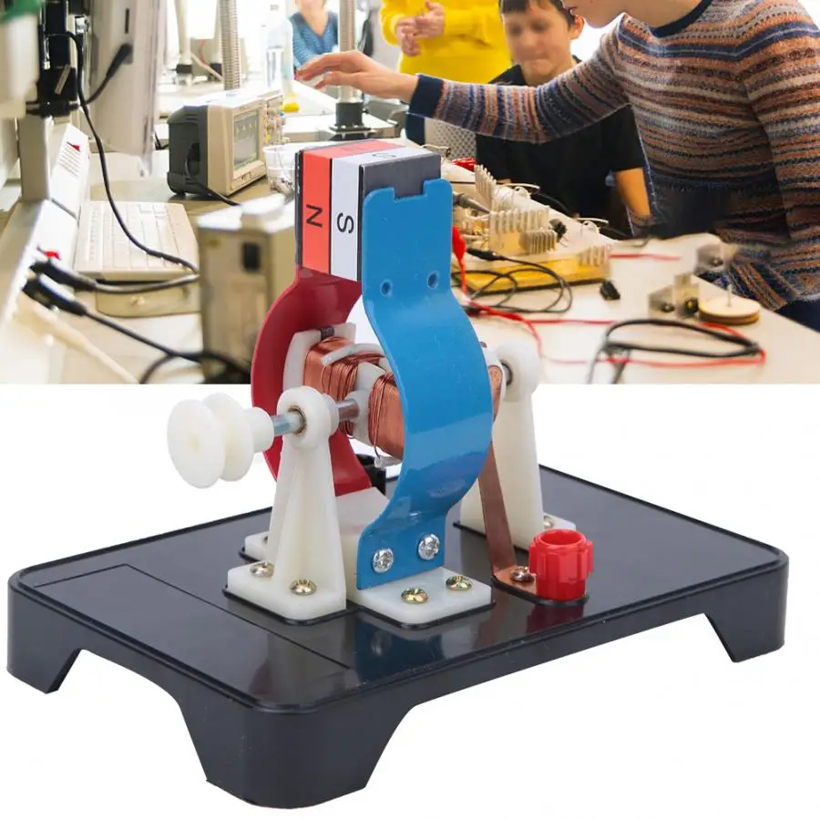 Miniature Electromotor Model Generator Motor Equipment Student Physical Learning Educational Experiment
Miniature Electromotor Model Generator Motor Equipment Student Physical Learning Educational Experiment