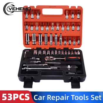 53pcs Combination Tool Wrench Set Car Repair Tool Sets Batch Head Ratchet Pawl Socket Spanner Screwdriver Socket Set
53pcs Combination Tool Wrench Set Car Repair Tool Sets Batch Head Ratchet Pawl Socket Spanner Screwdriver Socket Set