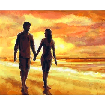 Lovers Theme DIY Oil Painting Paint by Numbers with 4050 Colorful Canvas and inner frame for kill time and bored
Lovers Theme DIY Oil Painting Paint by Numbers with 4050 Colorful Canvas and inner frame for kill time and bored