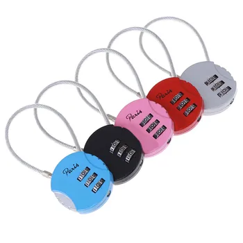 3 Dial Digit Password Combination Padlock Suitcase Luggage Metal Code Lock Mini Coded Keyed Anti-Theft Locks 3.7*9cm
3 Dial Digit Password Combination Padlock Suitcase Luggage Metal Code Lock Mini Coded Keyed Anti-Theft Locks 3.7*9cm