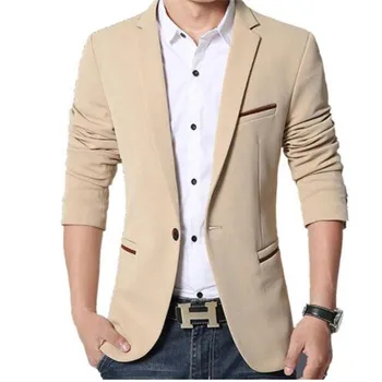 Brand Mens casual Blazers Autumn Spring Fashion Slim Fat Suit Jacket Men Blazer Masculino Clothing Vetement Homme M~5XL AF1415
Brand Mens casual Blazers Autumn Spring Fashion Slim Fat Suit Jacket Men Blazer Masculino Clothing Vetement Homme M~5XL AF1415
