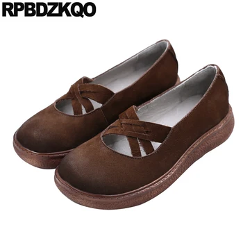 suede round toe chinese flats slip on ladies grey china genuine leather designer shoes women luxury 2019 custom brown casual 
suede round toe chinese flats slip on ladies grey china genuine leather designer shoes women luxury 2019 custom brown casual