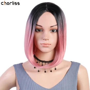 Short Straight Bob Wigs Synthetic Wigs Natural Middle Part Wigs High Temperature Fiber Daily Cosplay Costume Wig for Women
Short Straight Bob Wigs Synthetic Wigs Natural Middle Part Wigs High Temperature Fiber Daily Cosplay Costume Wig for Women