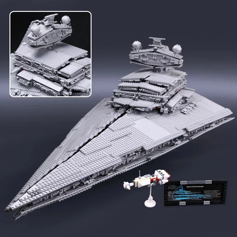 05027 05028 Star Compatible With New 10030 10221 Star Destroyer Set Model Wars Building Blocks Bricks Gifts birthday gift
05027 05028 Star Compatible With New 10030 10221 Star Destroyer Set Model Wars Building Blocks Bricks Gifts birthday gift