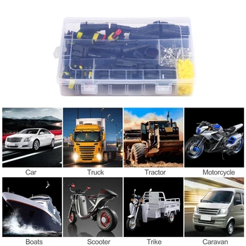 2020 306PCS/Box Electrical Waterproof Connectors 1/2/3/4 Pin Terminals Pin Way Connector Plug Connections for Truck Boat Car
2020 306PCS/Box Electrical Waterproof Connectors 1/2/3/4 Pin Terminals Pin Way Connector Plug Connections for Truck Boat Car