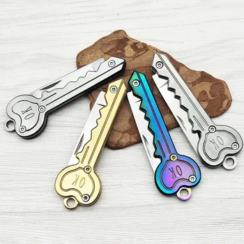 ZIYLCO Mini Key Knife Ring Keychain Form Key Blade Folding Pocket Multi-tool Camp Outdoor Knifes Blunt Tool
ZIYLCO Mini Key Knife Ring Keychain Form Key Blade Folding Pocket Multi-tool Camp Outdoor Knifes Blunt Tool