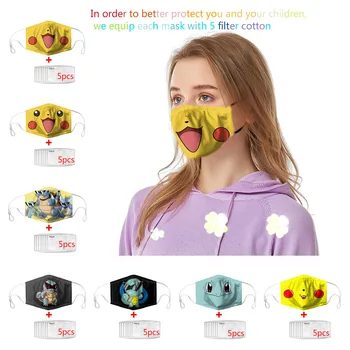 Pokemon Pikachu Kids Adults Masks Reusable Replaceable PM2.5 Filter Mask Anti Dust Face Mask Windproof Mouth-muffle Proof Mask
Pokemon Pikachu Kids Adults Masks Reusable Replaceable PM2.5 Filter Mask Anti Dust Face Mask Windproof Mouth-muffle Proof Mask