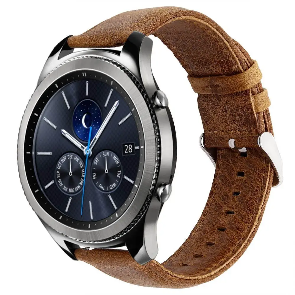 20mm 22mm Watch Band for Galaxy Watch 46mm Genuine Leather Quick Release Strap Bracelet for Galaxy Watch Active Gear S3 Bands
20mm 22mm Watch Band for Galaxy Watch 46mm Genuine Leather Quick Release Strap Bracelet for Galaxy Watch Active Gear S3 Bands