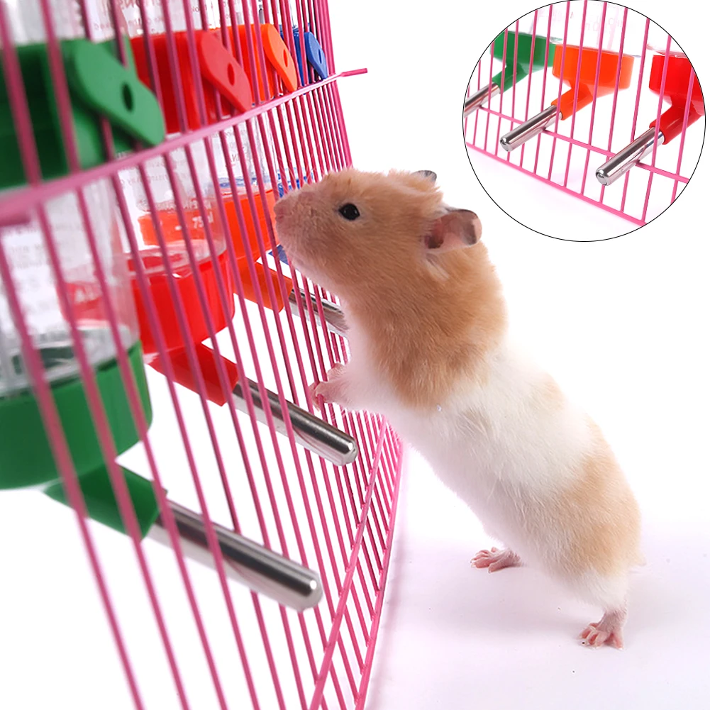 Small Pet Universal Drinking Random Color Water Bottle Plastic Rabbit Dispenser Hamster Hanging Feeder Anti Bite 125ml Durable
Small Pet Universal Drinking Random Color Water Bottle Plastic Rabbit Dispenser Hamster Hanging Feeder Anti Bite 125ml Durable