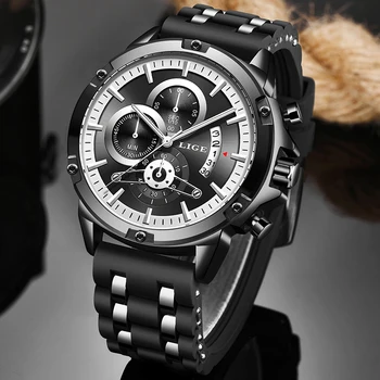 2020 Watches Men LIGE Brand Men Sport Watches Men's Quartz Clock Man Casual Military Waterproof Wrist Watch relogio masculino 
2020 Watches Men LIGE Brand Men Sport Watches Men's Quartz Clock Man Casual Military Waterproof Wrist Watch relogio masculino