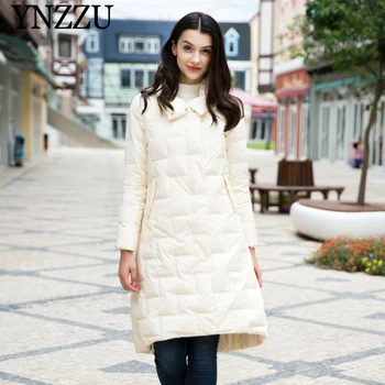 Women Long Down jacket irregular Winter 2019 High collar Loose Elegant Female Down coat Long Warm Outwear Fashion YNZZU 9O074
Women Long Down jacket irregular Winter 2019 High collar Loose Elegant Female Down coat Long Warm Outwear Fashion YNZZU 9O074