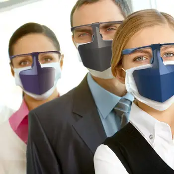 Reusable Dustproof Anti-Saliva Isolation Face Shield Protective Cover Mouth Mask Ergonomic design, fit the-face shape. to wear.
Reusable Dustproof Anti-Saliva Isolation Face Shield Protective Cover Mouth Mask Ergonomic design, fit the-face shape. to wear.