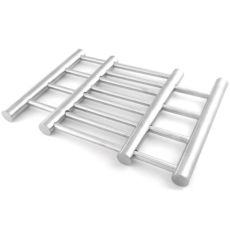 NEW-Stainless Steel Stretchable Table Placemat Heat Insulation Bowl Holder Pot Coasters Dining Table Mats Kitchen Gardget
NEW-Stainless Steel Stretchable Table Placemat Heat Insulation Bowl Holder Pot Coasters Dining Table Mats Kitchen Gardget