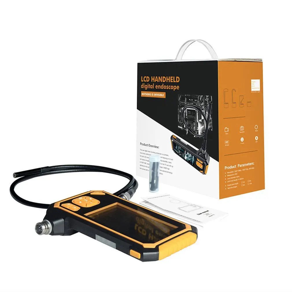 Inskam Professional LCD 4.3 Inch Screen Handheld Digital Inspection Camera System Recording Endoscope Monitor Machine
Inskam Professional LCD 4.3 Inch Screen Handheld Digital Inspection Camera System Recording Endoscope Monitor Machine