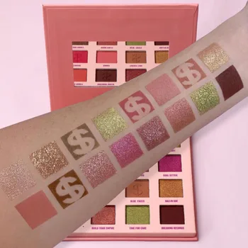 16 color Eyeshadow Palette Waterproof Smudge-proof Easy To Color Shimmer Matte Eye Shadow Nude Color Eye Pigment Makeup Cosmetic
16 color Eyeshadow Palette Waterproof Smudge-proof Easy To Color Shimmer Matte Eye Shadow Nude Color Eye Pigment Makeup Cosmetic