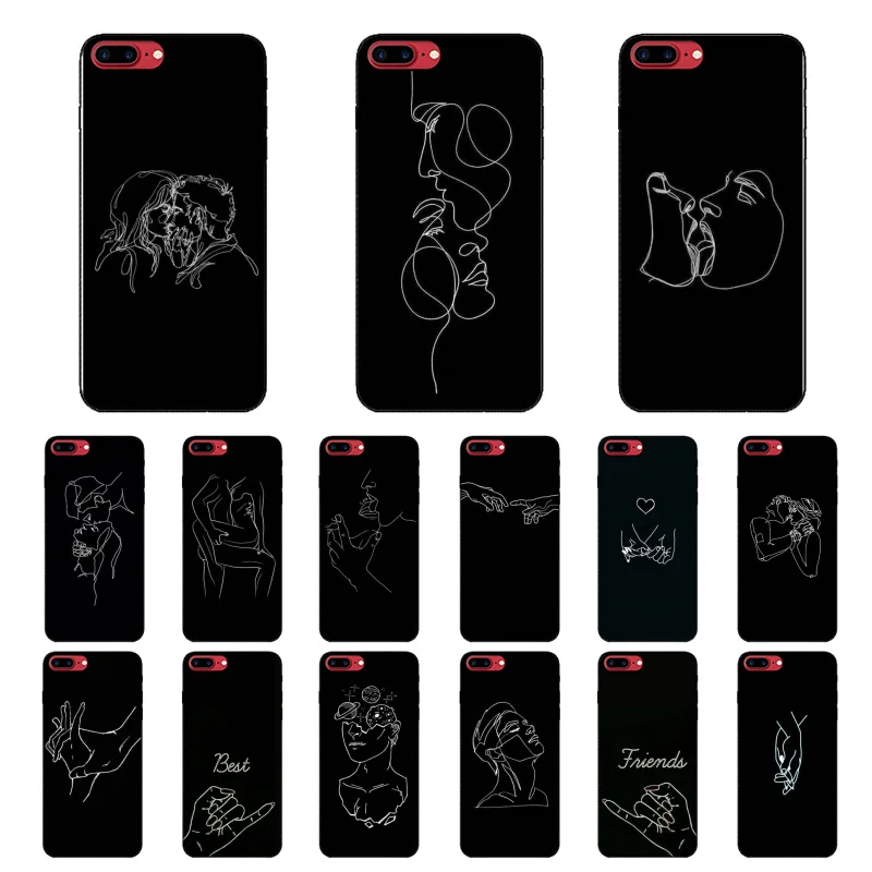 Babaite Minimalist style series lines Black TPU Soft Silicone Phone Cover for Apple iPhone 8 7 6 6S Plus X XS MAX 5 5S SE XR
Babaite Minimalist style series lines Black TPU Soft Silicone Phone Cover for Apple iPhone 8 7 6 6S Plus X XS MAX 5 5S SE XR