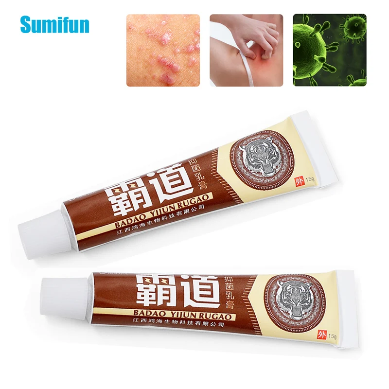 Sumifun 1pcs Skin Antibacterial Cream Eczema Psoriasis Dermatitis Acne Pimples Ointment Herbal Anti-Itch Plaster Body Treatment
Sumifun 1pcs Skin Antibacterial Cream Eczema Psoriasis Dermatitis Acne Pimples Ointment Herbal Anti-Itch Plaster Body Treatment