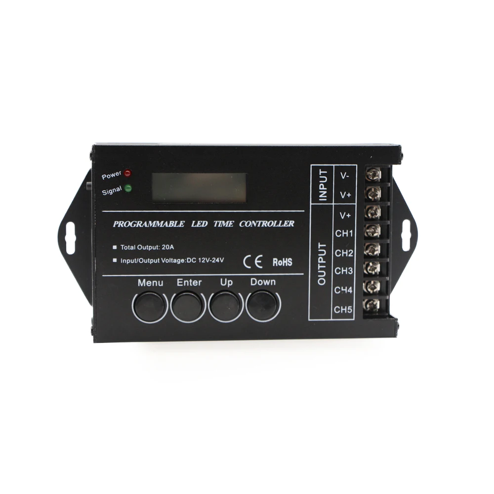 Программируемый RGB светодиодный контроллер TC420 TC421 с регулятором яркости 12 В/24 В