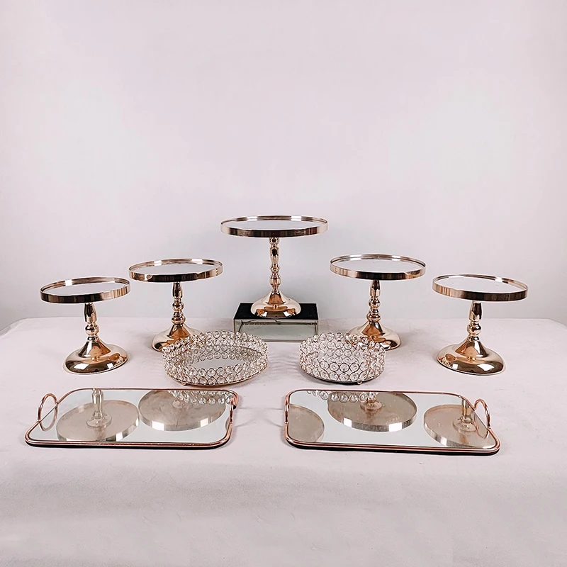 9 шт./лот со стразами и металлическими кекс украшения десерт пьедестал вечерние Дисплей с 2 яруса поднос для торта
9 шт./лот со стразами и металлическими кекс украшения десерт пьедестал вечерние Дисплей с 2 яруса поднос для торта