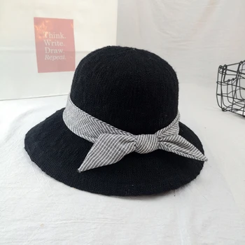 Hat female summer wild bowknot basin hat sunscreen sunhat thin breathable summer hat fisherman hat
Hat female summer wild bowknot basin hat sunscreen sunhat thin breathable summer hat fisherman hat