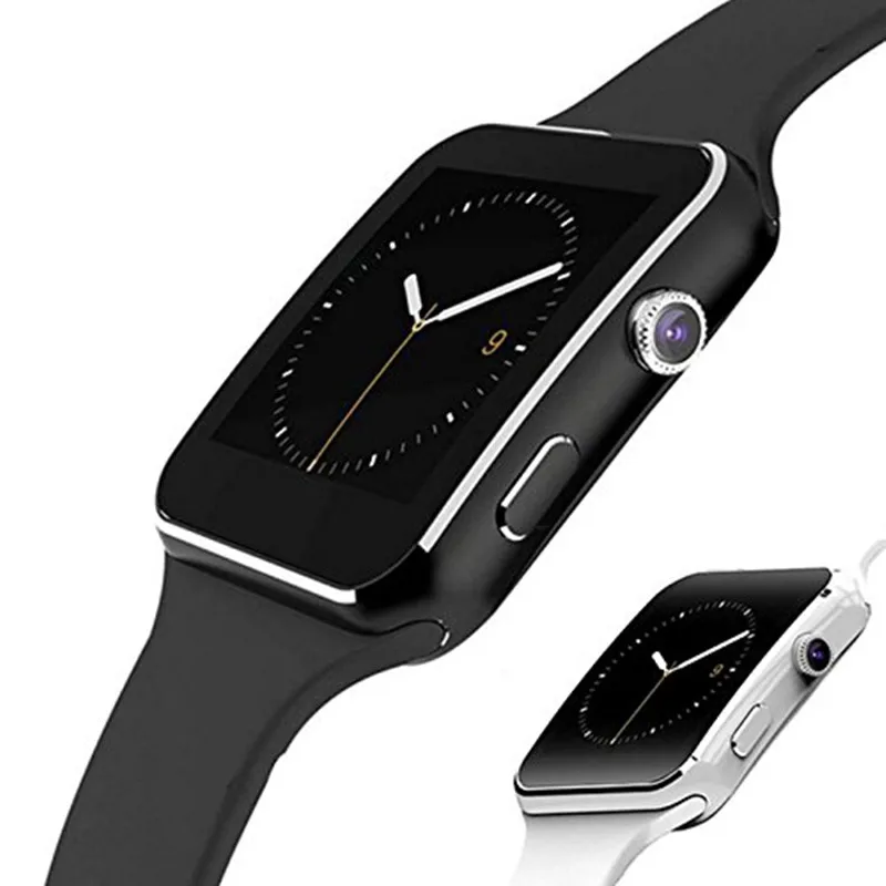 Bluetooth X6 Smart Watch Men with Camera Touch Screen Wrist Smartch Watch for Android IOS Phone Sports Smartwatch Women Sim Card
Bluetooth X6 Smart Watch Men with Camera Touch Screen Wrist Smartch Watch for Android IOS Phone Sports Smartwatch Women Sim Card
