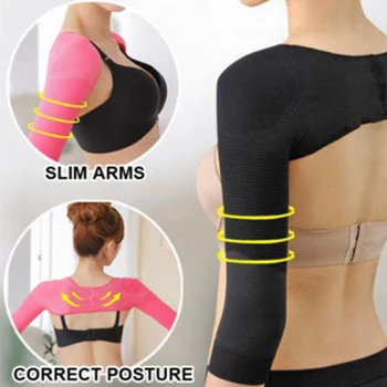 Back Posture Corrector Slimming Compression Arm Belt Helps Tone Shape Upper Arms Sleeve Shape Taping Massage For Women
Back Posture Corrector Slimming Compression Arm Belt Helps Tone Shape Upper Arms Sleeve Shape Taping Massage For Women