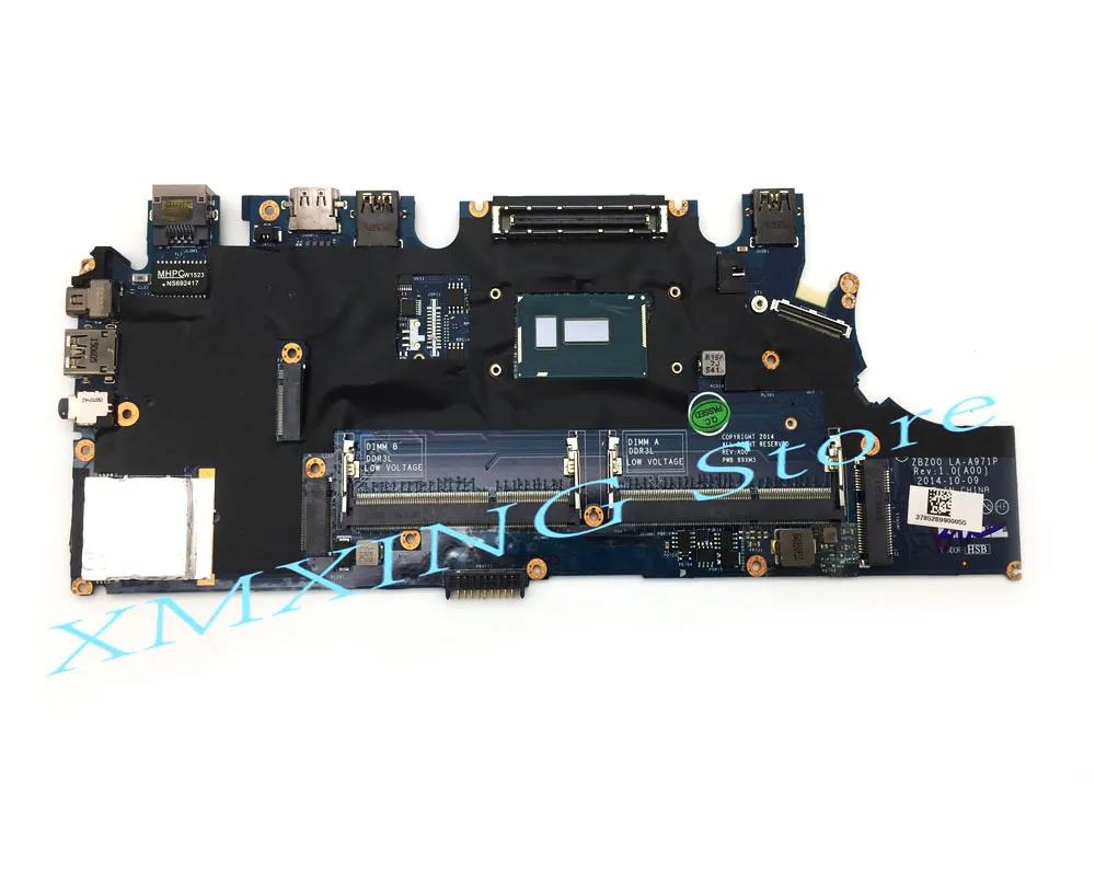 FULCOL для DELL Latitude E7250 Материнская плата ноутбука I7 5600U Процессор LA A971P CN 0TPHC4 TPHC4