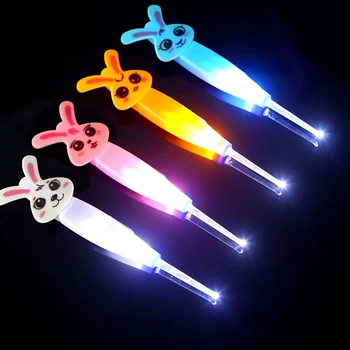 Cartoon LED Flashlight Ear Wax Remove EarPick Cleaner Health Care Tool Animal Decoration convenient see ear hole clear
Cartoon LED Flashlight Ear Wax Remove EarPick Cleaner Health Care Tool Animal Decoration convenient see ear hole clear