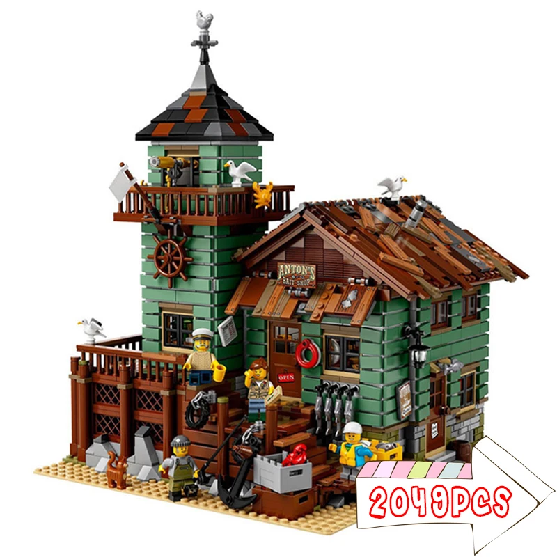 Fishing House Building Blocks Bricks Sets DIY Creator Expert Street View MOC Model Toys Bricks Kids Cabin Christmas Gifts
Fishing House Building Blocks Bricks Sets DIY Creator Expert Street View MOC Model Toys Bricks Kids Cabin Christmas Gifts
