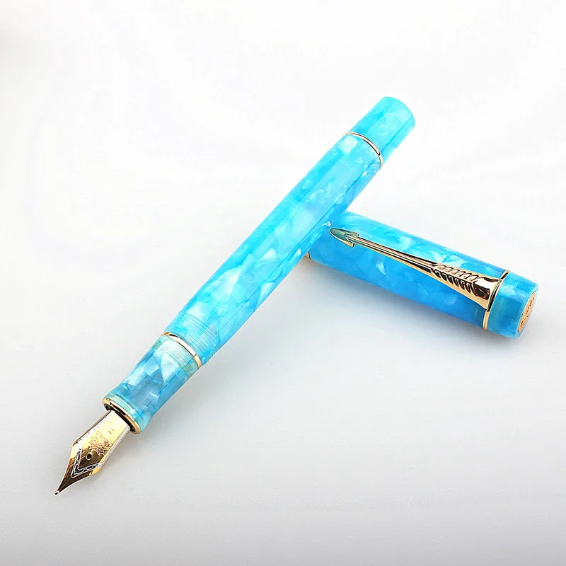Jinhao века 100 серии перьевая ручка Мульти Цвет акриловая бочка Тонкое Перо Золотой зажим для деловых подписей школьная каллиграфия
Jinhao века 100 серии перьевая ручка Мульти Цвет акриловая бочка Тонкое Перо Золотой зажим для деловых подписей школьная каллиграфия